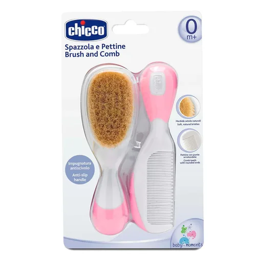 Miniatura 2 de Chicco Cepillo y peine color rosa