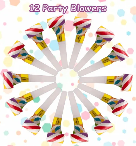 Miniatura 7 de Tigerdoe Sombreros de fiesta de cumpleaños, juego temático de feliz cumpleaños, suministros para fiestas y decoración, juego de 36 piezas, 12