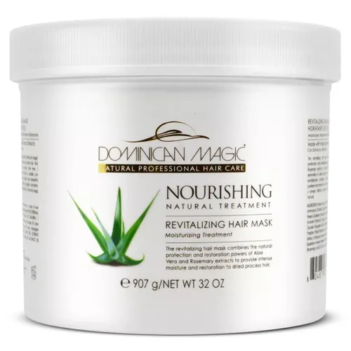 Miniatura 8 de Dominican Magic Mascarilla nutritiva revitalizada para el cabello, tarro de 16 onzas