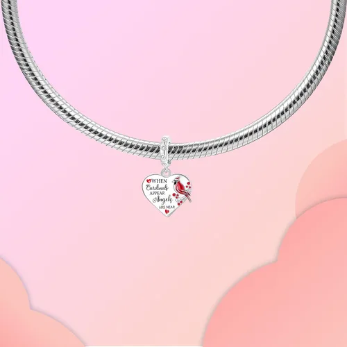 Miniatura 166 de LUXILLA Abalorio de plata de ley 925 para madre, hija, abuela, para familia, amor, madre, hija, abuela, para pulseras, collares, dijes, abalorios