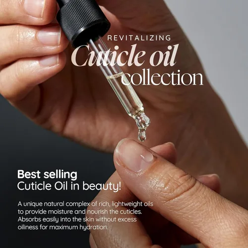 Miniatura 7 de Cuccio Naturale Aceite revitalizante para cutículas de melocotón y vainilla, tratamiento hidratante para cutículas secas y dañadas y uñas finas, sin