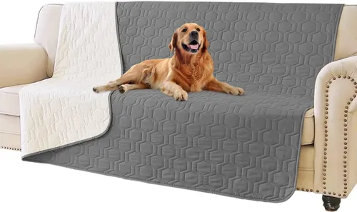 Miniatura 15 de Tcksstex - Funda impermeable y antideslizante para cama de perro, manta para mascotas, sofá, colchón protector para incontinencia de coche, funda