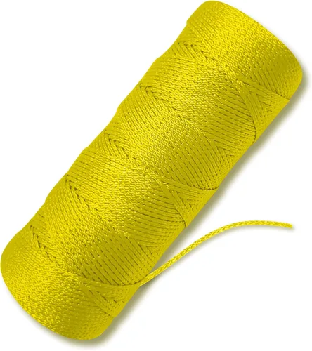 Miniatura 13 de Cuerda de hilo blanco brillante, #18, cuerda de nailon fuerte, 250 pies de longitud, cuerda blanca para jardinería, cordel de nailon para plantas