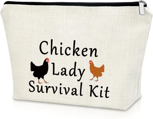 Miniatura 12 de Sazuwu Regalos para amantes de los animales, bolsa de maquillaje para mujer, Sé un pingüino, mantente fresco y camina a tu manera