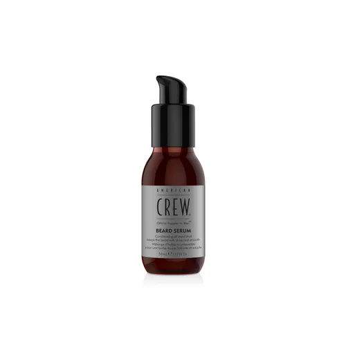 American Crew Suero acondicionador para barba, mezcla de aceites acondicionadores para una barba suave, brillante y lisa, 1.7 onzas líquidas
