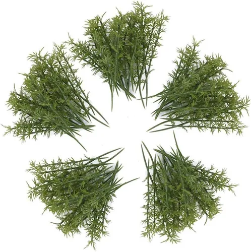 YARNOW 100 piezas de tren de paisaje, modelo de árbol en miniatura, plantas artificiales, árboles de paisaje de plástico para bricolaje, árbol de