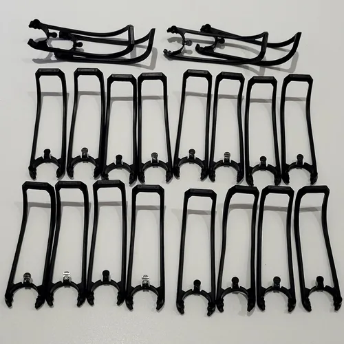 Miniatura 8 de for E99 PRO 2 Mini Drone for Motor Arm Shell/Propeller Protective Frame Gears Blade Clip for DIY(12PCS Blade Guard)