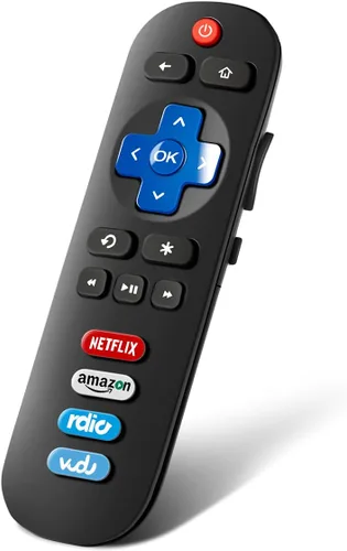 Control remoto apto para TCL Roku TV Remote 32S3750 40FS3750 55UP120 40FS4610R 65US5800 32S3800 28S3750 32S3700 55UP130 50UP130 43UP130 33UP130