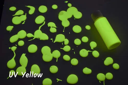 Miniatura 8 de DirectGlow - Pintura fluorescente reactiva para fiestas de témpera ultravioleta (surtido de 6 colores, botellas de 2 onzas)
