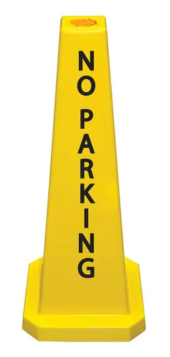 Miniatura 12 de Cortina Lamba 25" Cone "Safety First" Español, 03-600-07, Amarillo 25" amarillo.