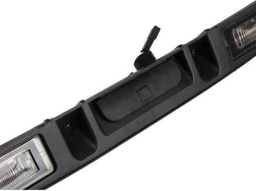 Miniatura 9 de DOCAS Manija de la escotilla trasera del maletero con lámpara, tapa de guarnición de la puerta trasera en negro Compatible con la manija