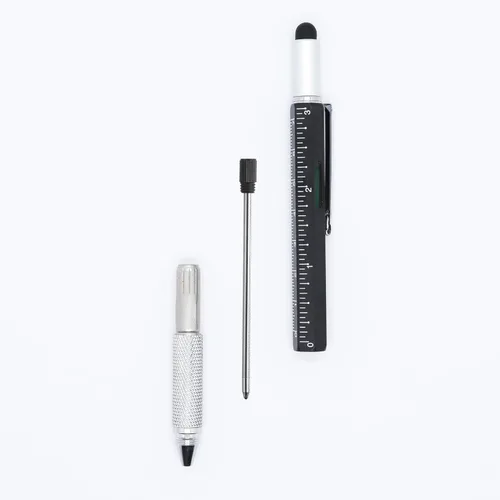 Miniatura 5 de DUNBONG Bolígrafo Metal D1 Recambio para Bolígrafo Multifunción, Paquete Negro de 5 Piezas (Negro)