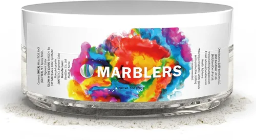 Miniatura 59 de MARBLERS - Polvo de mica de grado cosmético, nacarado, no tóxico, vegano, libre de crueldad, sombra de ojos, esmalte de uñas, arte de uñas, [Gris]