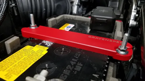 Miniatura 2 de CravenSpeed Amarre de batería para Mazda ND MX-5 Miata 2016-2025 Hecho de aluminio ligero Fuerte y seguro Mecanizado y recubierto de polvo