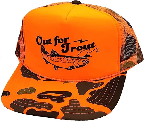 Miniatura 61 de ThatsRad Out for Trout Corduroy Snapback Sombrero Gorra Pesca con Mosca Pescador