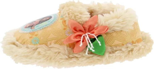 Miniatura 5 de Disney Moana - Pantuflas de felpa para niña pequeña con piel sintética 11-12 M EE UU para niño pequeño coral Coral
