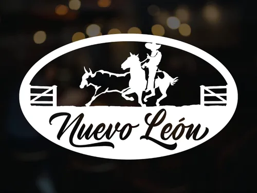 Miniatura 26 de Durango - Adhesivo adhesivo de vinilo para carros diseño Charro de México, Calcomanias para Trocas y Carros (14 x 8 pulgadas, Durango)