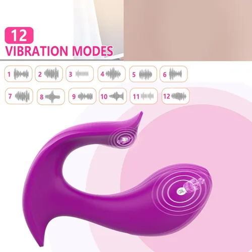Miniatura 3 de Vibradores de punto G, juguetes sexuales para mujeres, consolador vibrador para parejas, juguetes sexuales para mujeres y hombres (color púrpura)