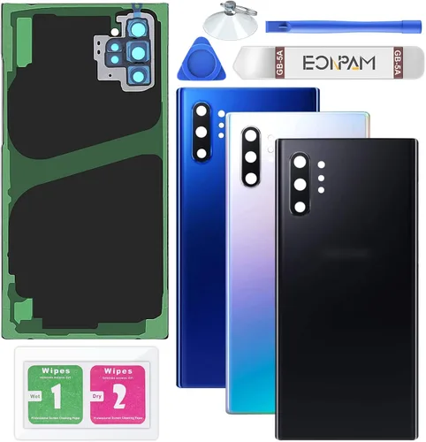 Miniatura 12 de Reemplazo de cristal trasero para Samsung Galaxy Note 10+ Plus SM-N975 Carcasa trasera con lente de cámara + kit de herramientas de reparación