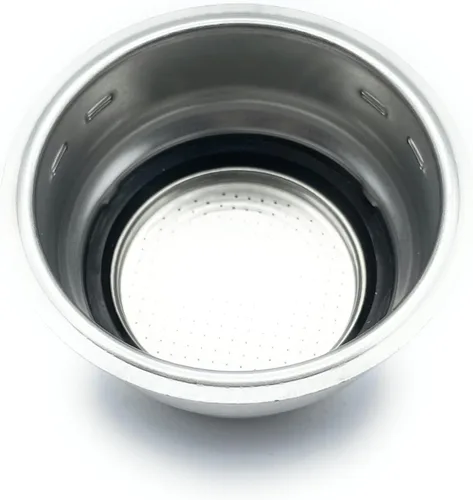 Miniatura 2 de Cesta de filtro de café para café Delonghi Espresso – Acero inoxidable presurizado – Reutilizable – Lavable – Compatible con máquinas de café