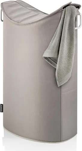 Miniatura 3 de blomus 65386 - Contenedor de lavandería, color gris pardo