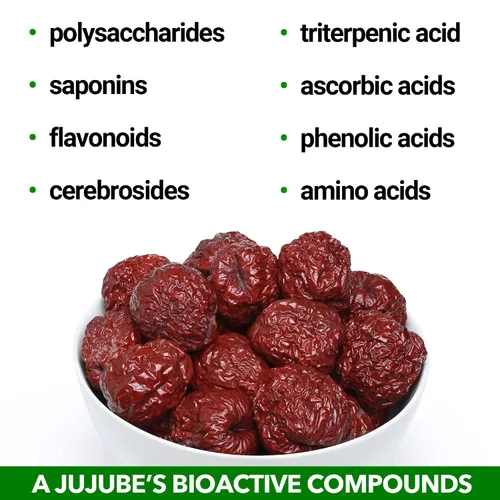 Miniatura 9 de JUJUME Dátiles rojos de azufaifos cultivados en California orgánicos USDA Clasificado individualmente 3 veces para control de calidad