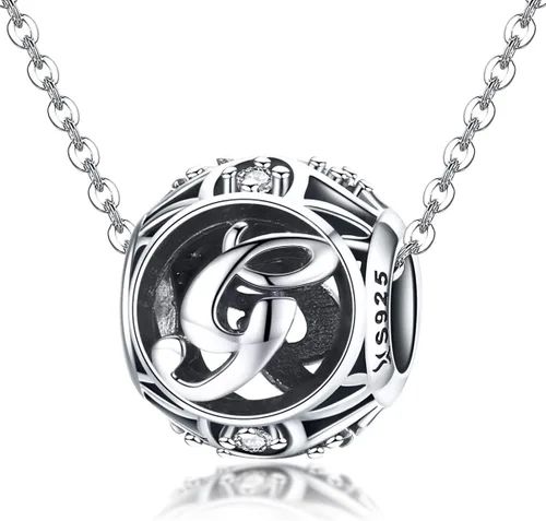 Miniatura 5 de Cuentas de plata de ley 925 con piedras cúbicas, con opciones de regalo completas de AZ, para pulseras europeas Pandora