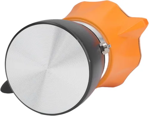 Miniatura 7 de Olla italiana de moka, cafetera italiana con tapa superior transparente, 5.1 fl oz, estilo italiano clásico, doble color, de aluminio, para viajes