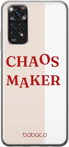 Miniatura 6 de BABACO ERT Group - Carcasa para Xiaomi REDMI Note 11S 4G / REDMI Note 11 4G, original y oficial, patrón 90's Girl 016, parcialmente transparente