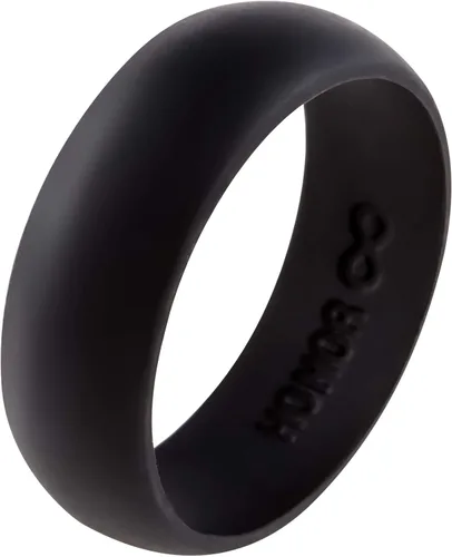 Miniatura 4 de Anillo de Eternidad Honor Anillo de Silicona para Hombre Banda de Boda