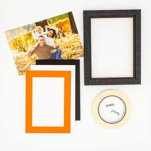 Miniatura 16 de 8.5x11 Mat for 11x14 Frame - Precut Mat Board Acid-Free Brown 8.5x11 Photo Matte Made to Fit a 11x14 Picture Frame, Premium Matboard for Family