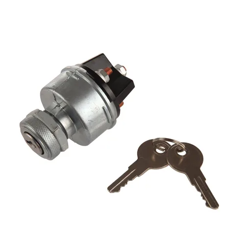 Interruptor de encendido con 4 posiciones 4 terminales de repuesto para Ford Jubilee Massey Ferguson Tractor Trailer Caterpillar Agricultura Plant