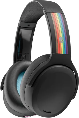 Skullcandy Crusher ANC 2 Wireless Over-Ear Bluetooth Headphones with Multi-Sensory Bass, Active Noise Cancelling, Up to 60 Hours Battery, Microphone