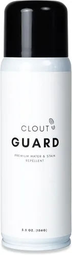 CLOUT Guard - Repelente de agua y manchas de alta calidad, impermeable y protege gamuza, cuero, nobuck, tela, nailon, poliéster y más, protector de
