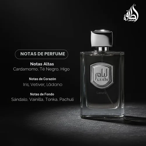 Miniatura 4 de Lattafa Liam Grey Eau de Parfum Spray para Unisex, 3.4 onzas