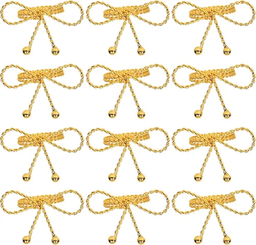 Miniatura 17 de Juego de 6 servilleteros con diseño de estrella, de aluminio duradero, para mesas elegantes, servilleteros de metal, resistente al óxido, decoración
