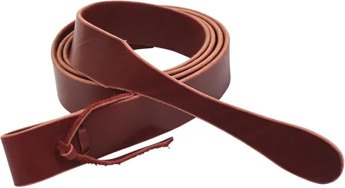 Miniatura 2 de Reinsman Circle Y Latigo Tie Strap Durable Adjustable Western Leather Equine Saddle Cinch Tie Strap with Holes Ranch Riding & Training Horses