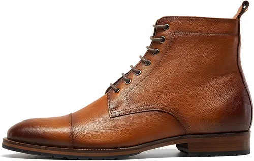 Miniatura 2 de Dockorio Botas chukka casuales para hombre, botas de vestir de cuero para hombre