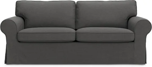 Miniatura 13 de Ektorp - Funda de repuesto para sillón IKEA Ektorp, funda para silla Ektorp, solo funda Ektorp (beige diario)
