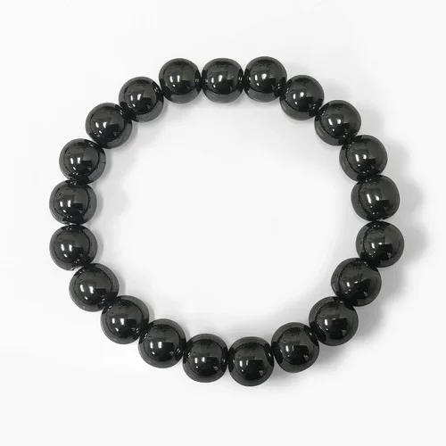 Miniatura 156 de Gem Avenue Handmade Round Bead Stretch Bracelet Unisex Natural Stone Beaded Jewelry for Men & Women, Elastic Wristband for Daily Wear