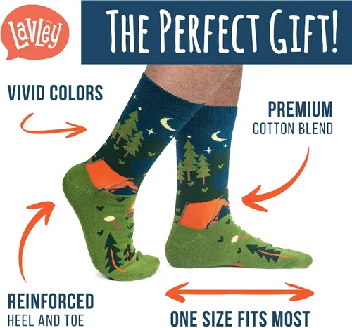 Miniatura 2 de Id Rather Be - Calcetines divertidos regalos novedosos para hombres mujeres y adolescentes