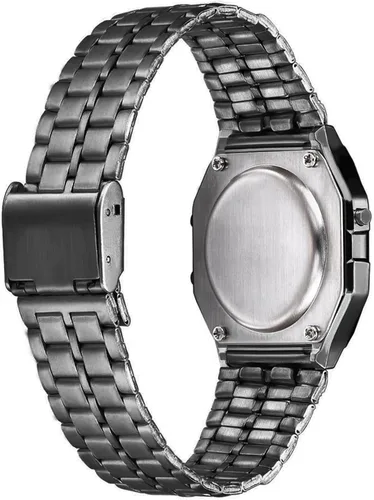 Miniatura 6 de Reloj digital, reloj deportivo LED F91W - Reloj electrónico ajustable con correa de acero para negocios