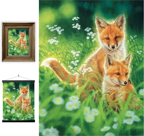 Miniatura 91 de Impresiones de arte de pared lenticular 3D LiveLife - El amor de un padre de Deluxebase. Póster 3D de león sin marco. Decoración de pared perfecta.