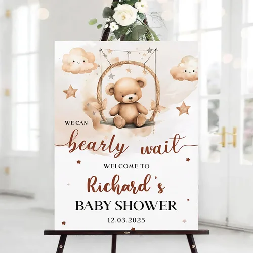 Miniatura 28 de Letrero personalizado de Baby In Bloom, letreros de bienvenida para baby shower, decoraciones de baby shower, baby shower, letrero de bebé