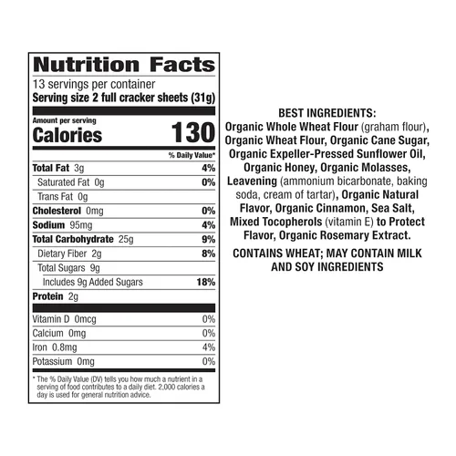 Miniatura 75 de Annie's Organic Chocolate Bunny Graham Snacks, 7.5 onzas