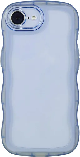 Miniatura 51 de Funda transparente compatible con iPhone 11 Pro, bonita funda delgada de silicona suave, antiarañazos, a prueba de golpes, para mujeres y niñas, Azul