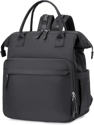 Miniatura 10 de LORADI Large Diaper Bag Tote, Hospital Bag, Baby Shower Essential 14 Pockets, Convertible, Stroller Clips, 3 Insulated Pockets, Water-resistant