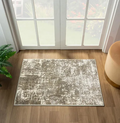 Miniatura 6 de LUXE WEAVERS Lagos Collection - Alfombra abstracta beige de 2 x 3