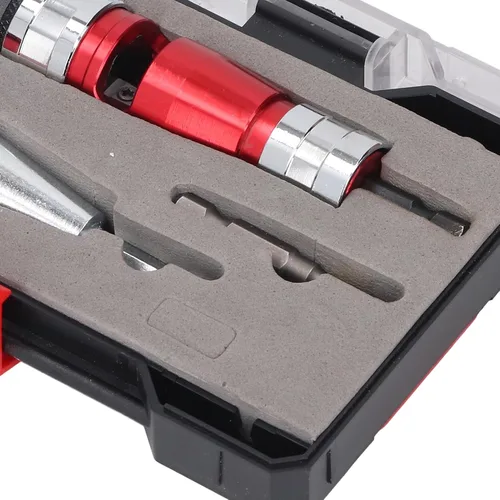 Miniatura 7 de WALFRONT Pelacables de taladro eléctrico, juego de herramientas de pelado de cables con tornado, para cables duros sólidos de 6, 8, 10, 12, 14 AWG