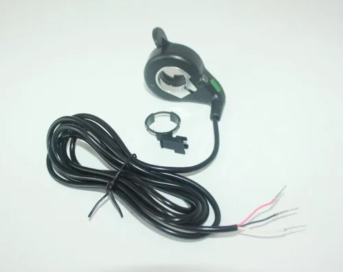 Miniatura 4 de 24 V/36 V/48 V bicicleta eléctrica E-Bike Pulgar Control de velocidad del acelerador Twist Gas Acelerador Scooter Accelerator Pulgar de base simple